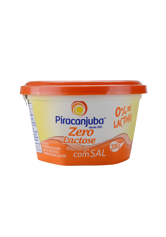 Manteiga De Primeira Qualidade Sal Zero Lactose Piracanjuba Pote