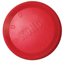 0100008671360 - KONG RUBBER FLYER, SMALL 2PACK, RED