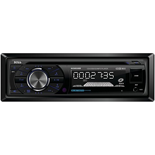 0100010960339 - BOSS AUDIO 508UAB SINGLE-DIN CD/MP3 PLAYER RECEIVER, BLUETOOTH, WIRELESS REMOTE