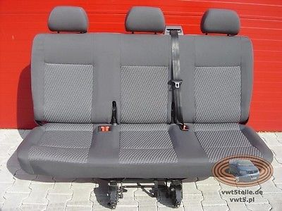 0000010010983 - BENCH REAR TRIPLE SEAT VW T5 TRANSPORTER TASAMO MODEL