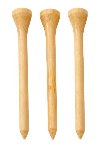 0010027967965 - PROACTIVE SPORTS 2 3/4-INCH GOLF TEE (PACK OF 100), BAMBOO