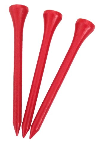 0010027968092 - PROACTIVE SPORTS 2 3/4-INCH GOLF TEE (PACK OF 100), RED