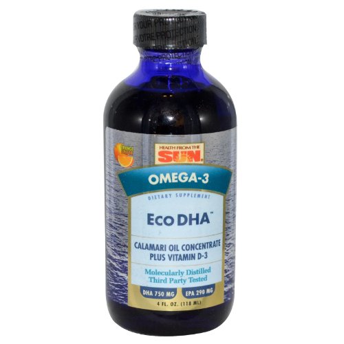 0010043170912 - ECO DHA (ORANGE) HEALTH FROM THE SUN 4 OZ LIQUID
