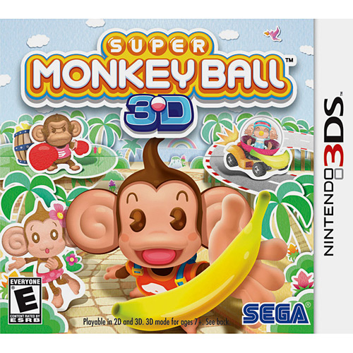 0010086611007 - GAME SUPER MONKEY BALL 3D - 3DS