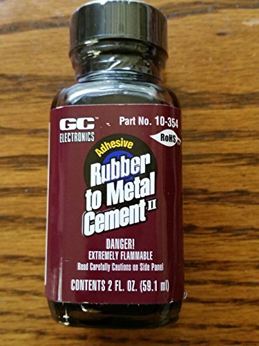 0010151363718 - GC ELECTRONICS 10-354 CHEMICAL, RUBBER TO METAL CEMENT II, 2 FL OZ BOTTLE