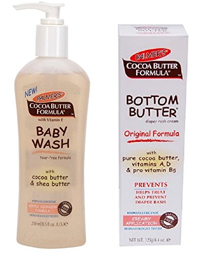 0010181040474 - PALMER'S COCOA BUTTER BABY WASH & BOTTOM BUTTER SET