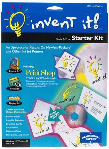 0010199000675 - INTERNATIONAL PAPER INVENT IT! STARTER KIT (SOFTWARE INCLUDED)