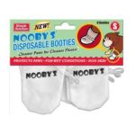 0010279105078 - SIMPLE SOLUTION NOOBY'S DISPOSABLE DOG BOOTY WHITE LARGE 80 LB