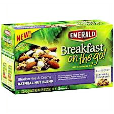 0010300064459 - BREAKFAST ON THE GO! BLUEBERRIES & CREME OATMEAL NUT BLEND NUT & OATMEAL MIX