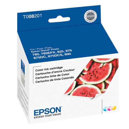 0010343818811 - EPSON STYLUS PHOTO 780/785EPX/825/870/875DC/875DCS/890 COLOR INK 220 YIELD PROFESSIONAL GRADE