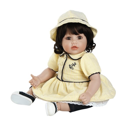 0010475130010 - ADORA ANCHOR'S AWAY DARK BROWN HAIR WITH BROWN EYES 20 BABY DOLL