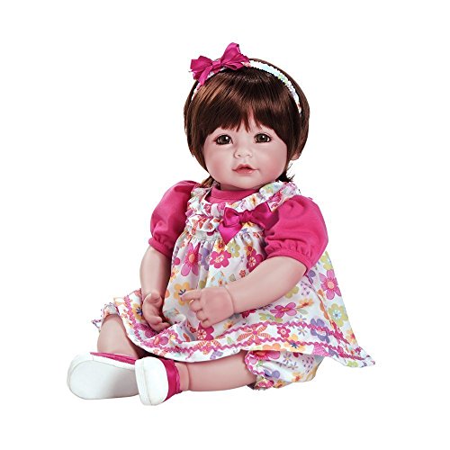 0010475130157 - ADORA TODDLER CUDDLY & WEIGHTED 20PLAY DOLL- LOVE AND JOY SANDY BROWN HAIR/BROWN EYES- AGES 6+
