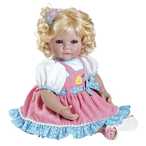 0010475150032 - ADORA TODDLER CUDDLY & WEIGHTED 20 PLAY DOLL- CHICK-CHAT WITH BLONDE HAIR & BLUE EYES - AGES 6+