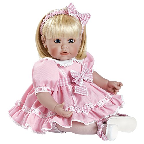 0010475150049 - ADORA TODDLER CUDDLY & WEIGHTED 20 PLAY DOLL- SWEET PARFAIT WITH BLONDE HAIR & BLUE EYES- AGES 6+