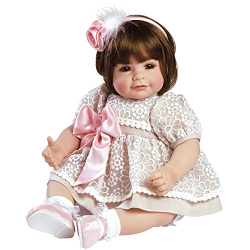 0010475160048 - ADORA TODDLER CUDDLY & WEIGHTED 20 PLAY DOLL- ENCHANTED WITH BROWN HAIR & BROWN
