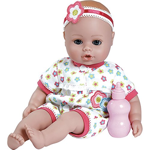 0010475230086 - ADORA PLAYTIME BABY BLOSSOM - 13 WASHABLE SOFT BODY PLAY DOLL FOR CHILDREN 12 MONTHS & UP, WITH BOTTLE