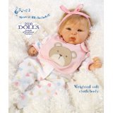 0010475421217 - PARADISE GALLERIES 19 INCH BABY DOLL THAT LOOKS REALISTIC & LIFELIKE BABY DOLL, HAPPY TEDDY, BABY SOFT VINYL