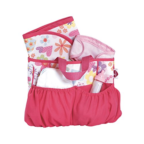 0010475630213 - ADORA 5 PIECE BABY DOLL DIAPER BAG WITH CHANGING SET