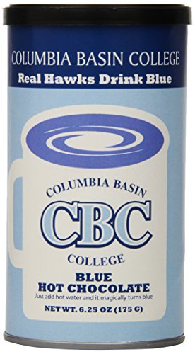 0010532776427 - MCSTEVEN'S SCHOOL COLORS COCOA MIX, (BLUE) COLUMBIA BASIN COLLEGE, 6.25-OUNCE TINS (PACK OF 3)