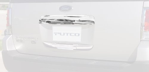 0010536414059 - CHROME TRIM TAILGATE AND REAR HANDLE COVER UPPER SECTION ONLY