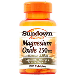 1069008775302 - MAGNESIUM OXIDE - 100 TABLETES - SUNDOWN