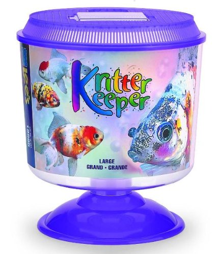 0010838199951 - LEES AQUARIUM & PET KRITTER KEEPER ROUND FISH HOME