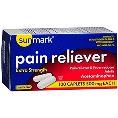 0010939250339 - PAIN RELIEVER 500 MG, 100 CAPLETS,1 COUNT