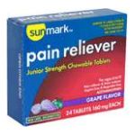 0010939260338 - PAIN RELIEVER 160 MG, 24 TABLET,1 COUNT
