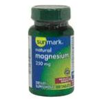 0010939390332 - NATURAL MAGNESIUM 250 MG, 100 TABLET,1 COUNT