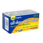 0010939416339 - ALL DAY PAIN RELIEF 220 MG, 50 CAPLETS,1 COUNT