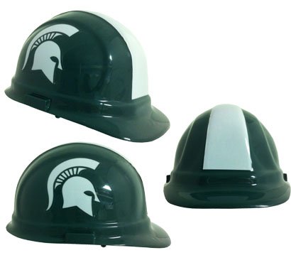 0010943241927 - MICHIGAN STATE SPARTANS ( UNIVERSITY OF ) NCAA HARD HAT