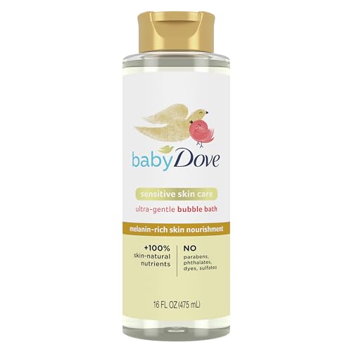 0011111049543 - BABY DOVE BUBBLE BATH MELANIN-RICH SKIN NOURISHMENT FOR NOURISHED SKIN AND BATH TIME FUN SENSITIVE SKIN CARE WITH SKIN-NATURAL NUTRIENTS 16 OZ