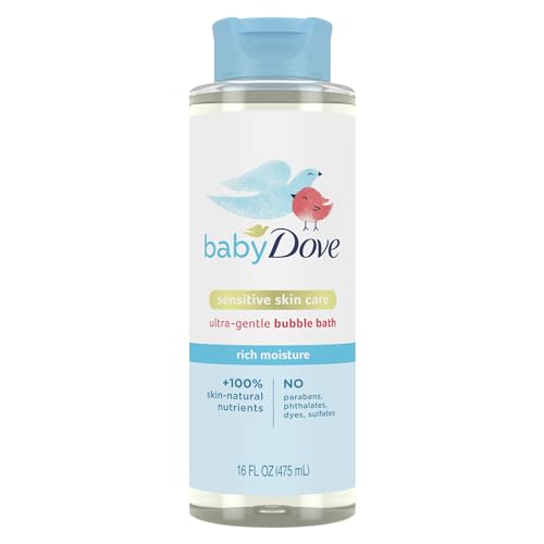0011111049567 - BABY DOVE BUBBLE BATH RICH MOISTURE FOR NOURISHED SKIN AND BATH TIME FUN SENSITIVE SKIN CARE WITH SKIN-NATURAL NUTRIENTS 16 OZ