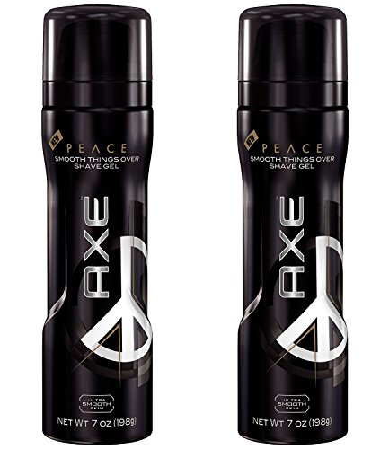 0011111335783 - AXE PEACE SMOOTH THINGS OVER SHAVE GEL FOR ULTRA SMOOTH SKIN, 7 OUNCES, 2-PACK