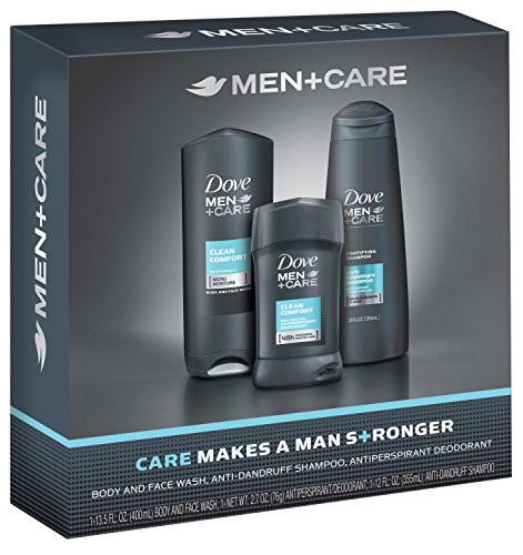 0011111561113 - DOVE MEN PLUS CARE EVERYDAY GIFT PACK, CLEAN COMFORT, 3 COUNT