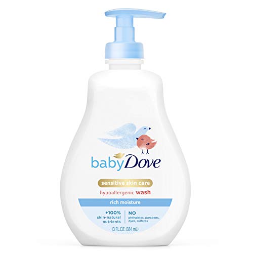 0011111638525 - BABY DOVE TIP TO TOE BABY WASH AND SHAMPOO FOR BABYS DELICATE SKIN RICH MOISTURE WASHES AWAY BACTERIA, TEAR-FREE AND HYPOALLERGENIC 13 OZ