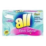 0011111681200 - DRYER SHEETS FABRIC SOFTENER 120 SHEETS