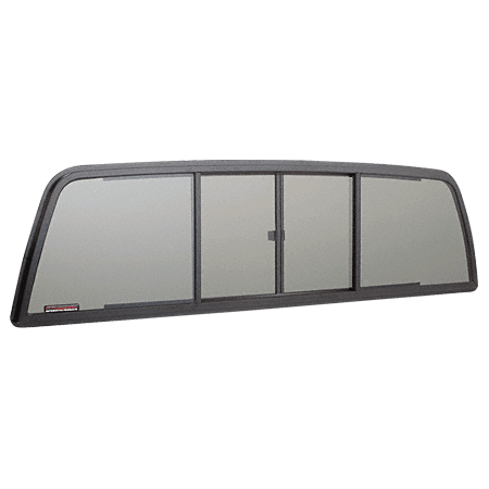 0111147801280 - CRL TSW1500S DUO-VENT FOUR PANEL SLIDER WITH SOLAR GLASS FOR 1995-2004 TOYOTA TACOMA