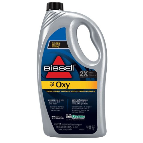 0011120030112 - BISSELL BIGGREEN COMMERCIAL 85T6-1 CARPET CLEANER, OXY FORMULA, OXYGEN-BOOSTED CLEANING, USE WITH BG10 EXTRACTOR, 52 OZ.
