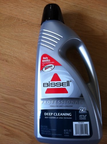 0011120157215 - BISSELL CARPET CLEANER 2X PROFESSIONAL DEEP CLEANING FORMULA, 80OZ