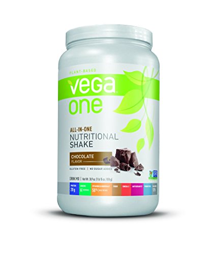 1112112100406 - VEGA ONE ALL-IN-ONE NUTRITIONAL SHAKE, CHOCOLATE, 30.9 OUNCE