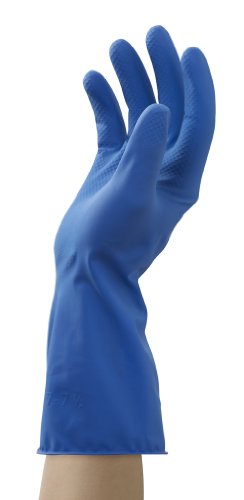 0011171230561 - MR. CLEAN 243056 SATIN TOUCH LATEX-FREE REUSABLE NITRILE GLOVES, LARGE, 1 PAIR