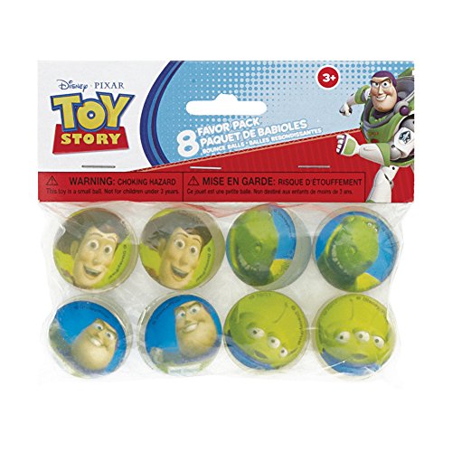 0011179275908 - TOY STORY BOUNCY BALLS, 8CT