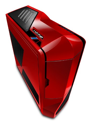 0112040006765 - NZXT PHANTOM FULL TOWER COMPUTER CASE, RED (PHAN-001RD)