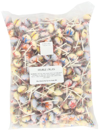0011206811659 - DOUBLE LOLLIES, WRAPPED, 5-POUND BAG