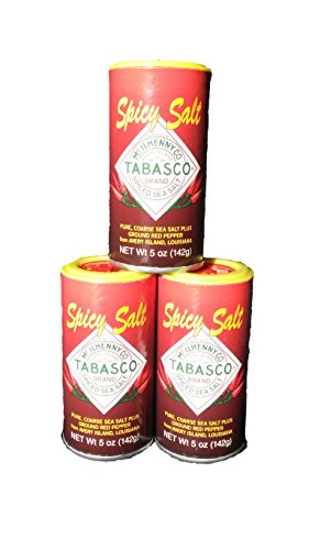 0011210008403 - TABASCO SPICED SPICY SEA SALT 5OZ CANISTER (PACK OF 3)