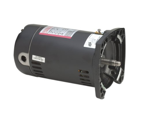 0011279405793 - A.O. SMITH SQ1102 1 HP, 3450 RPM, 1.65 SERVICE FACTOR, 48Y FRAME, CAPACITOR START, ODP ENCLOSURE, SQUARE FLANGE POOL MOTOR