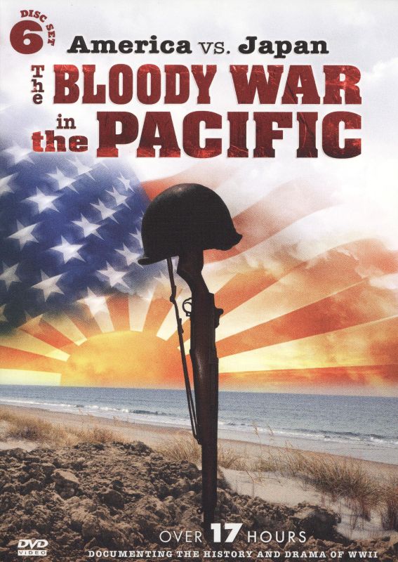 0011301663856 - AMERICA VS. JAPAN - THE BLOODY WAR IN THE PACIFIC - 6 DVD SET!
