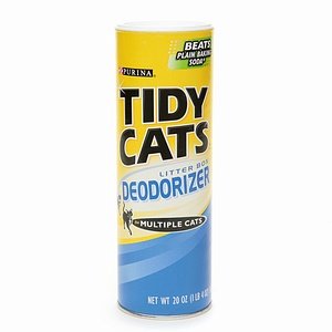 1133122160327 - TIDY CATS LITTER BOX DEODORIZER, FOR MULTIPLE CATS 20 OZ (567 G) (PACK OF 4)