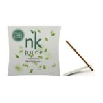 0011391332236 - NK PURE NATURAL SCENTS 20 INCENSE STICKS WITH HOLDER PEPPERMINT